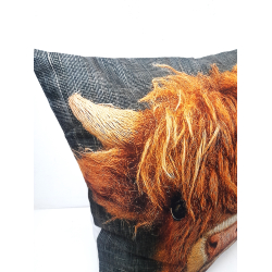 Poduszka Dekoracyjna Krowa 3D 45x45 Kolor